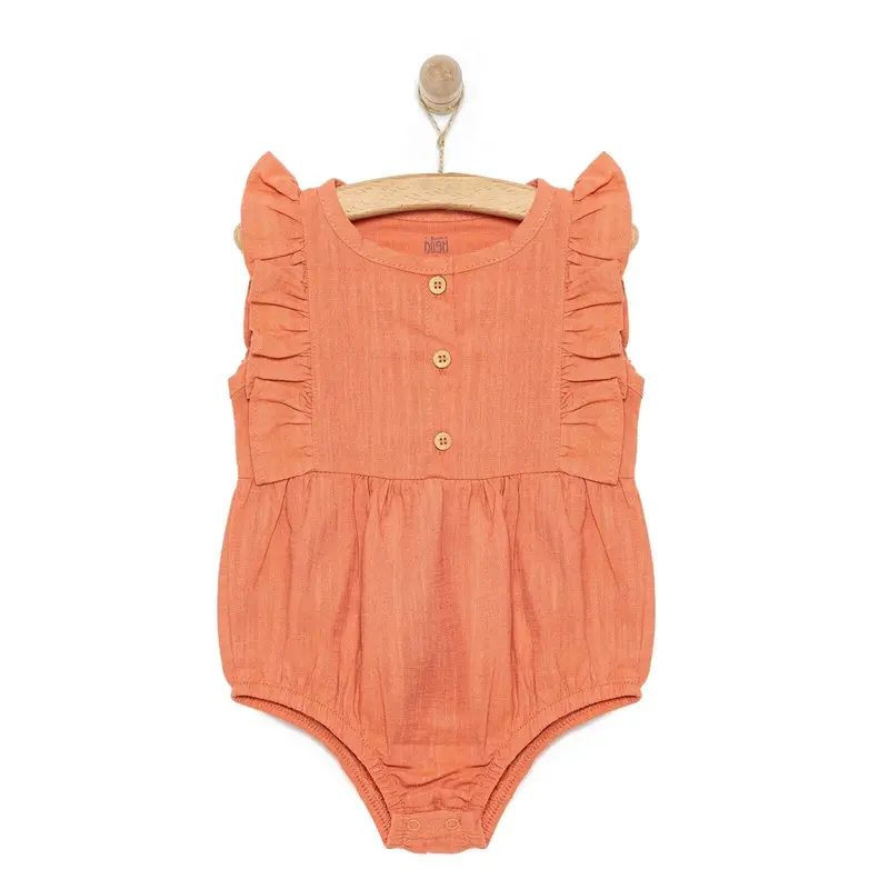 Hellobaby Baby Girl Athlete Bodysuit - Vermilion 1
