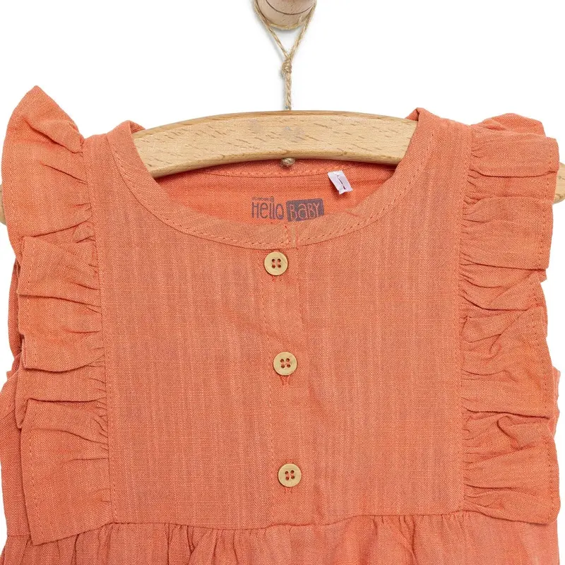 Hellobaby Baby Girl Athlete Bodysuit - Vermilion 4