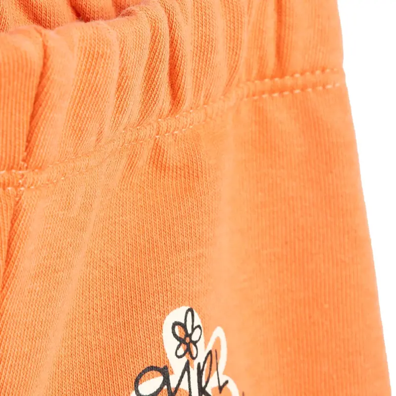 Hellobaby Baby Girl Basic Joggers - Orange 4