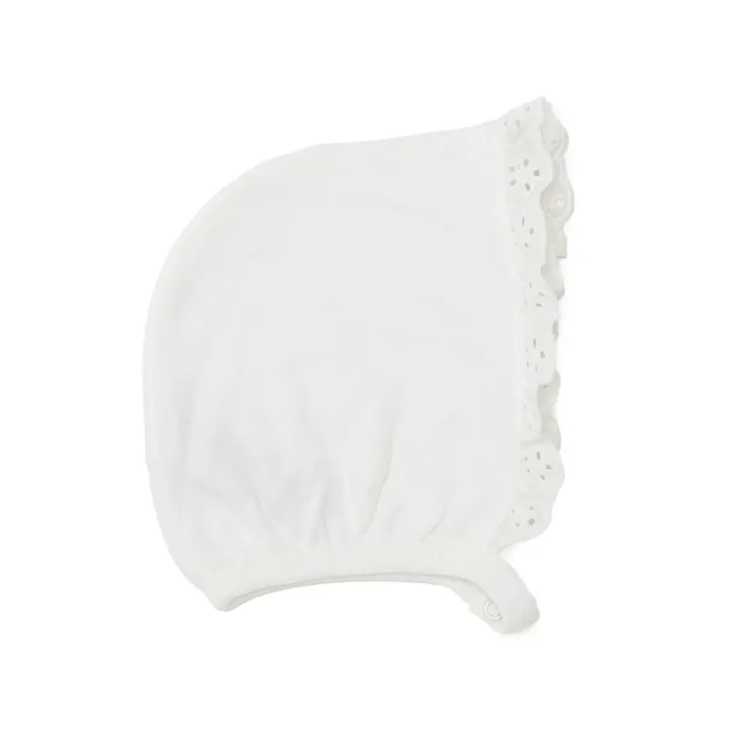 Hellobaby Baby Girl Hat - Ecru 1