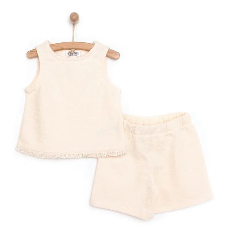 Hellobaby  Baby Girl Jogger - Ecru 1