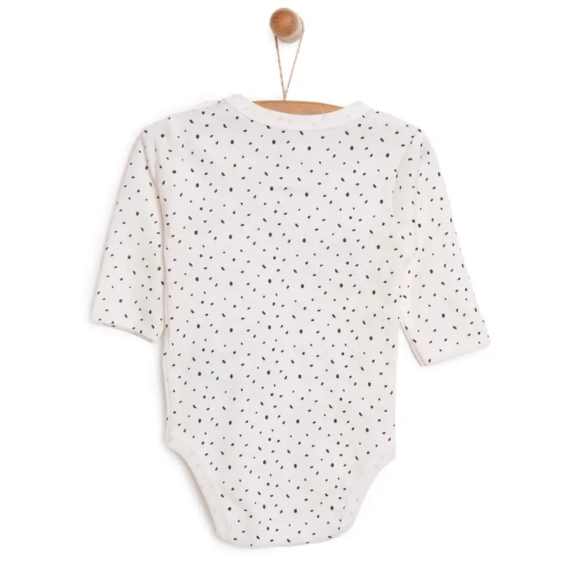 Hellobaby Baby Girl Long Sleeve Body - Ecru 2