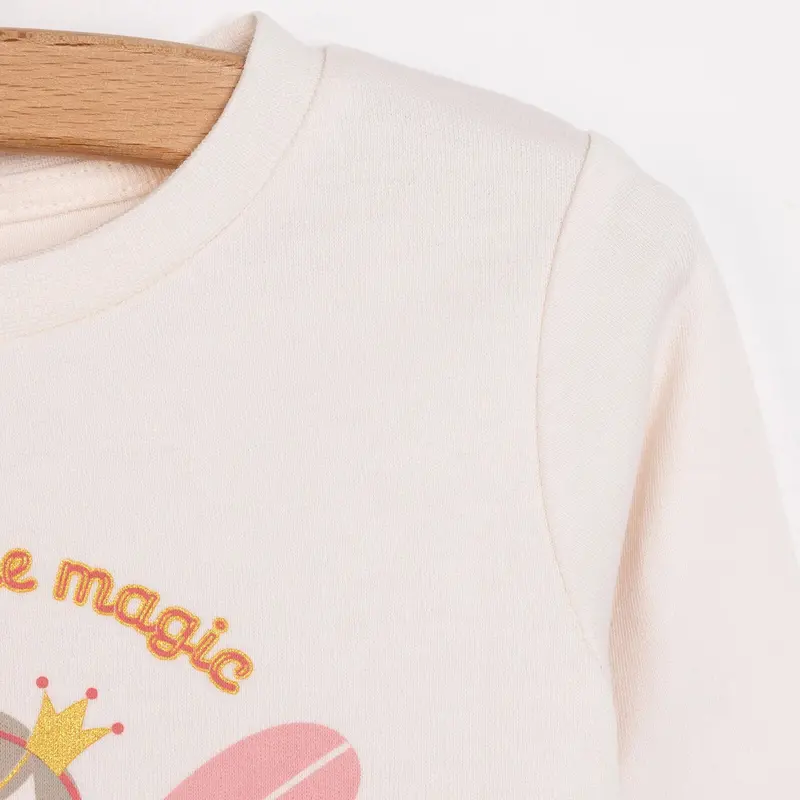Hellobaby Baby Girl Long Sleeve Pyjamas Set - Ecru 4