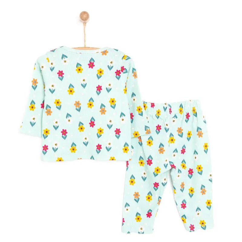 Hellobaby Baby Girl Long Sleeve Pyjamas Set - Multicolour 2