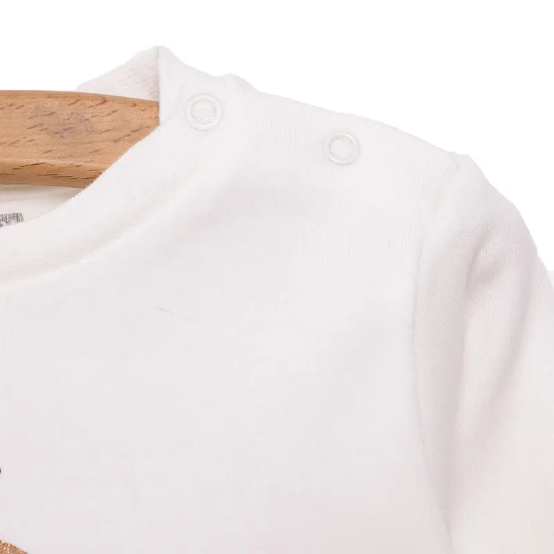 Hellobaby Baby Girl Long Sleeve T-Shirt - Ecru 6