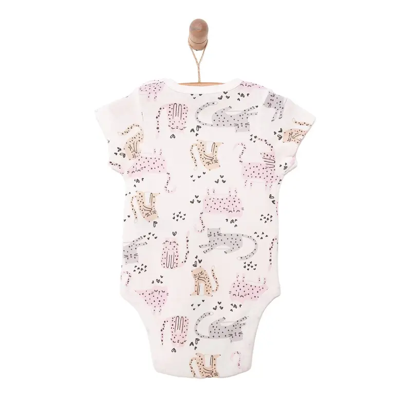 Hellobaby Baby Girl Short Sleeve Body - Ecru 2