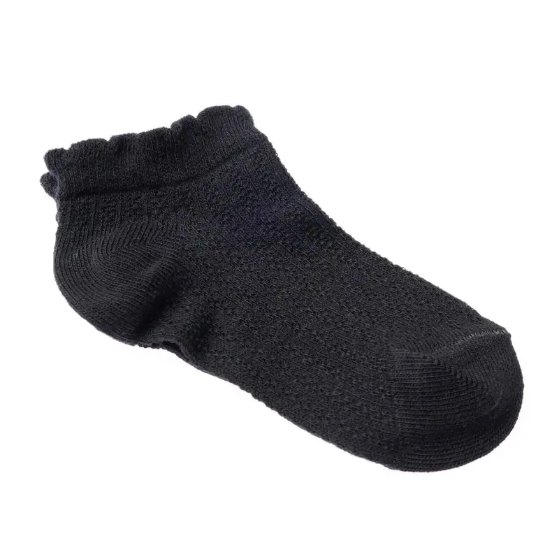Hellobaby Baby Girl Socks 3 Pcs - Black 5