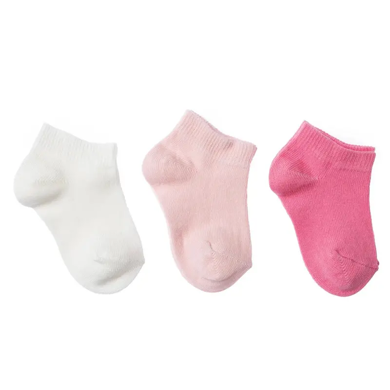 Hellobaby Baby Girl Socks 3 Pcs - Pink 1