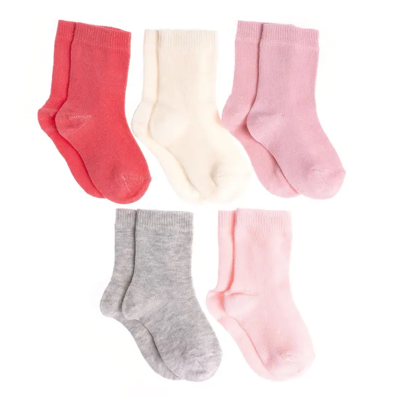 Hellobaby Baby Girl Socks 5 Pcs - Pink 1