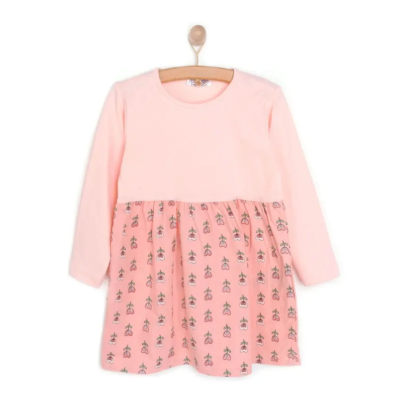 Hellobaby Baby Girl Winter Fairytale Dress - Powder 1