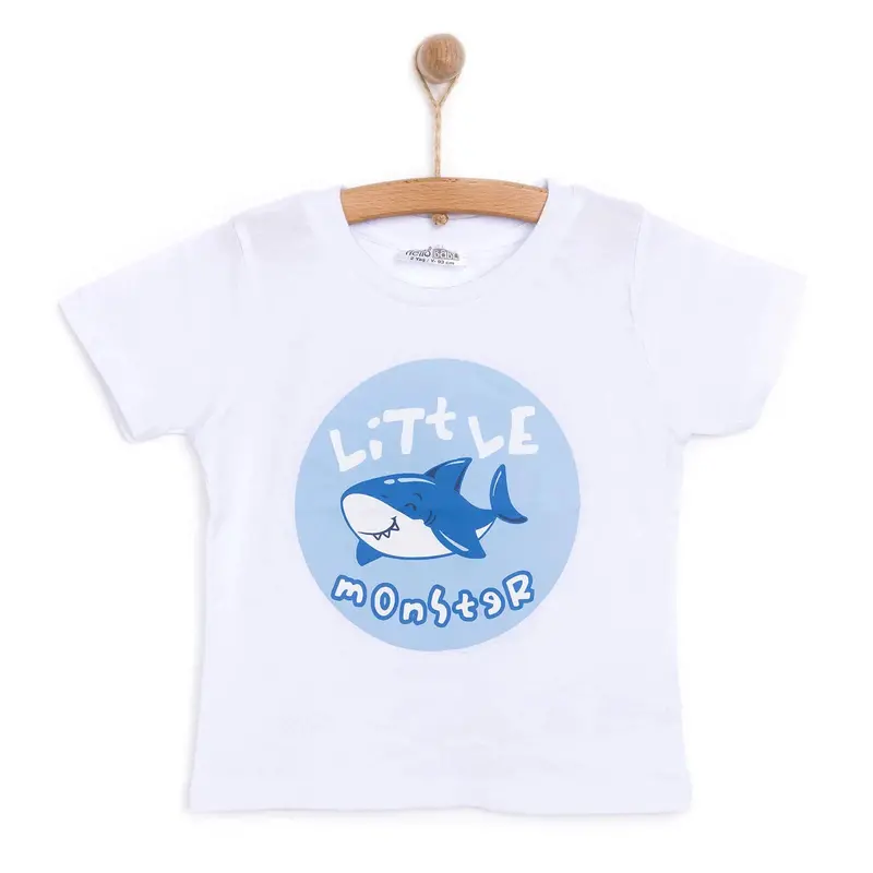 Hellobaby Baby Shark Boy T-Shirt - White 1