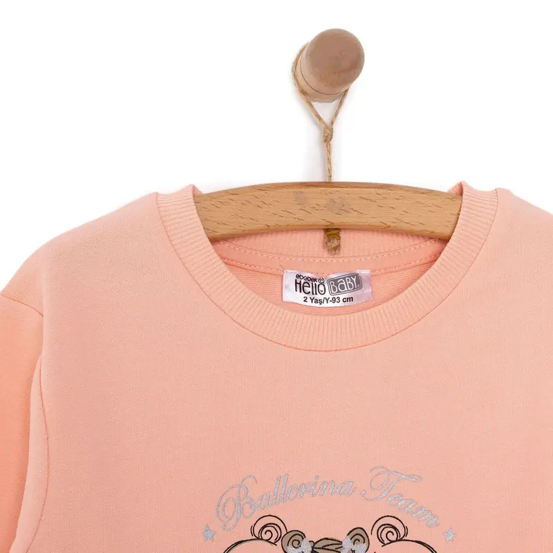 Hellobaby Basic Baby Girl Sweatshirt - Pink 3