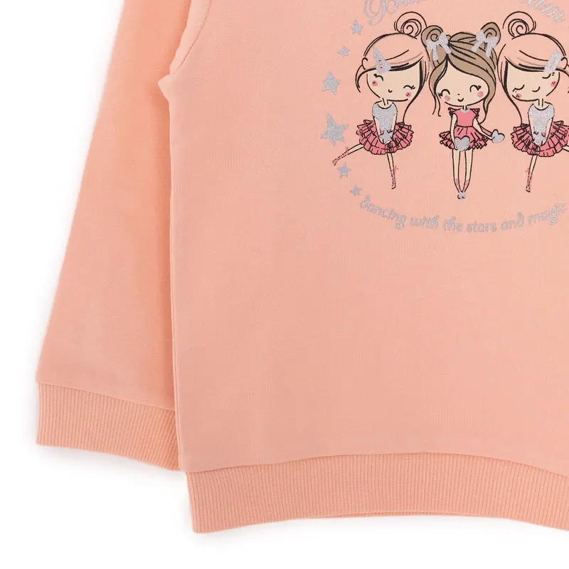 Hellobaby Basic Baby Girl Sweatshirt - Pink 4