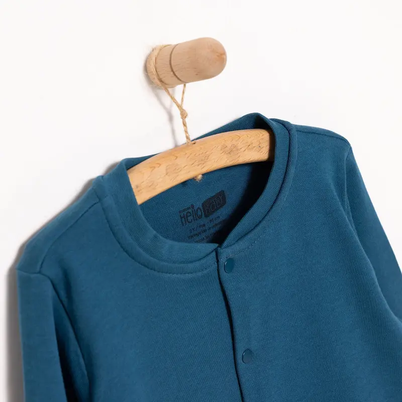 Hellobaby Basic Boy Cardigan - Dark Blue 3