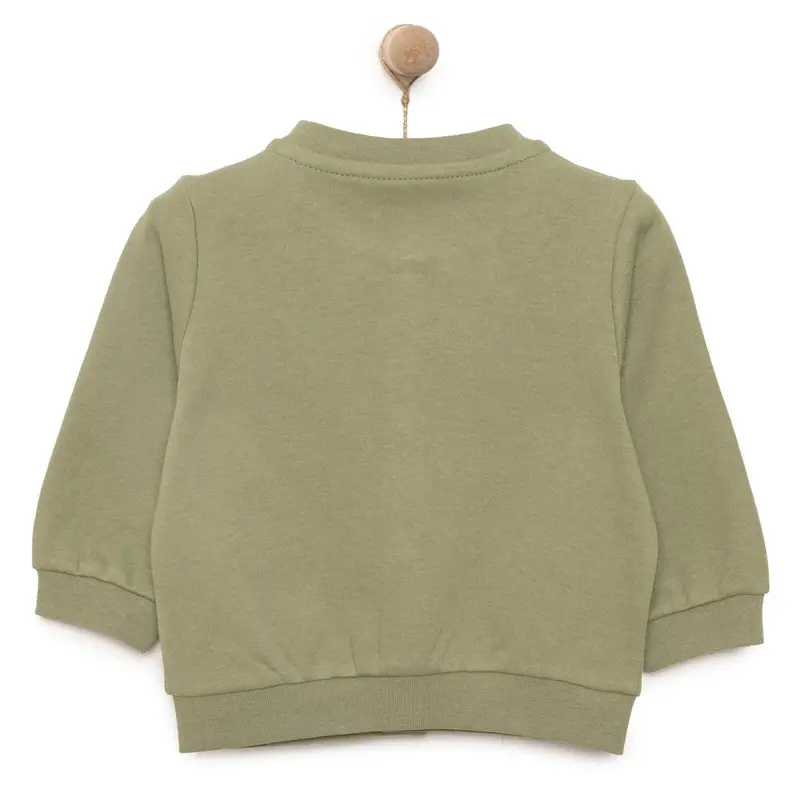Hellobaby Basic Boy Cardigan - Khaki 2