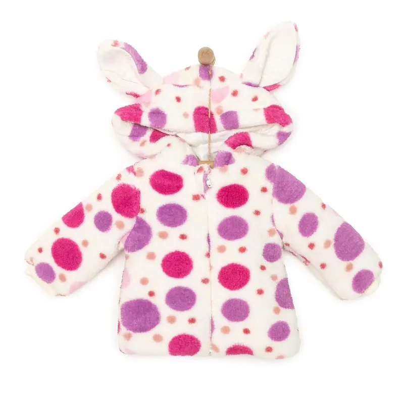 Hellobaby Basic Girl 3D Ears Welsoft Jacket - Rose 1