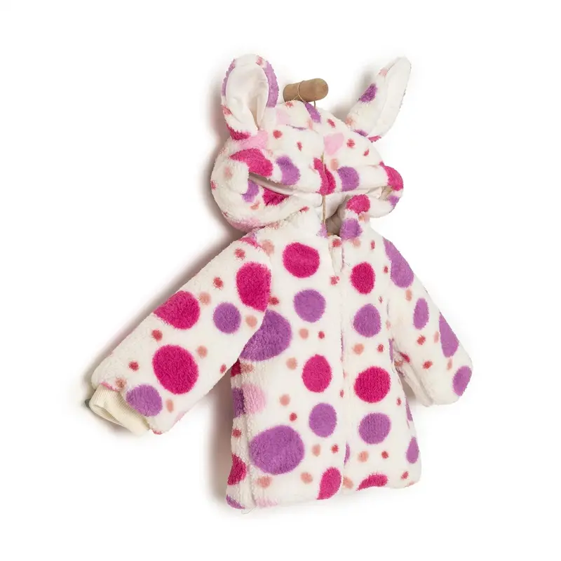 Hellobaby Basic Girl 3D Ears Welsoft Jacket - Rose 2