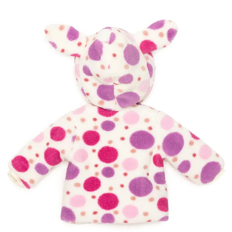 Hellobaby Basic Girl 3D Ears Welsoft Jacket - Rose 3