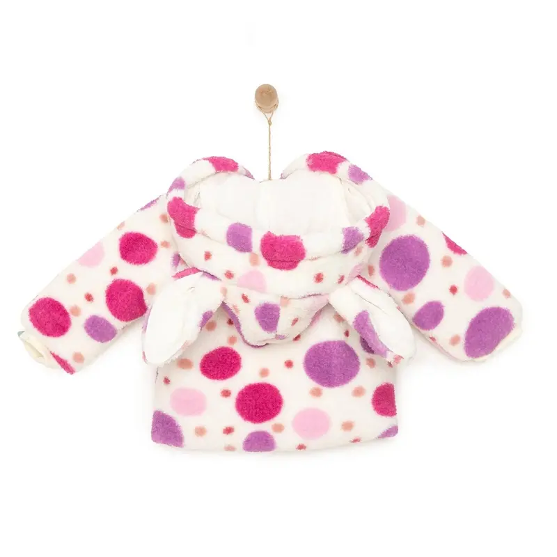 Hellobaby Basic Girl 3D Ears Welsoft Jacket - Rose 4