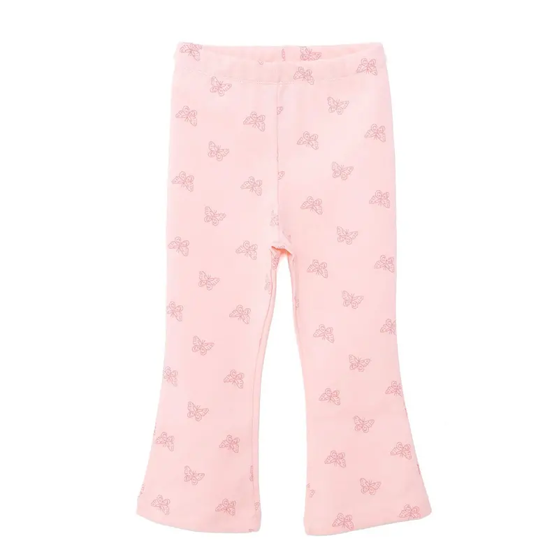 Hellobaby Basic Girl Butterfly Patterns Leggings - Light Pink 1