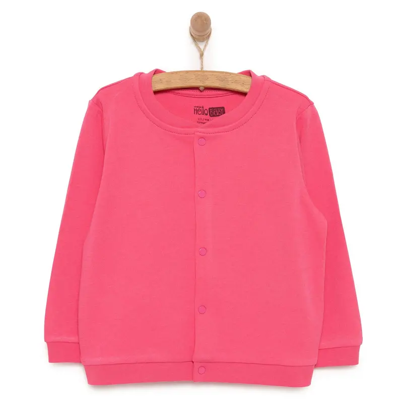 Hellobaby Basic Girl Cardigan - Pink 1