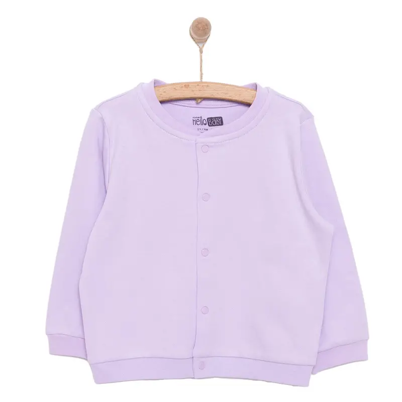 Hellobaby Basic Girl Cardigan - Purple 1
