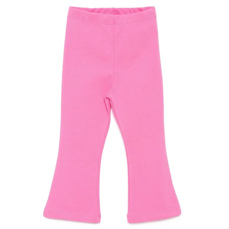 Hellobaby Basic Girl Flare Leggings - Dark Pink 1