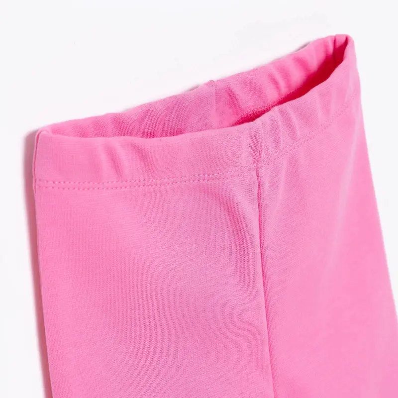 Hellobaby Basic Girl Flare Leggings - Dark Pink 3
