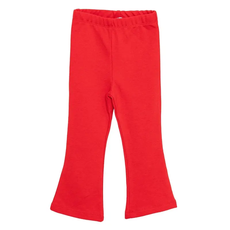 Hellobaby Basic Girl Flare Leggings - Red 1