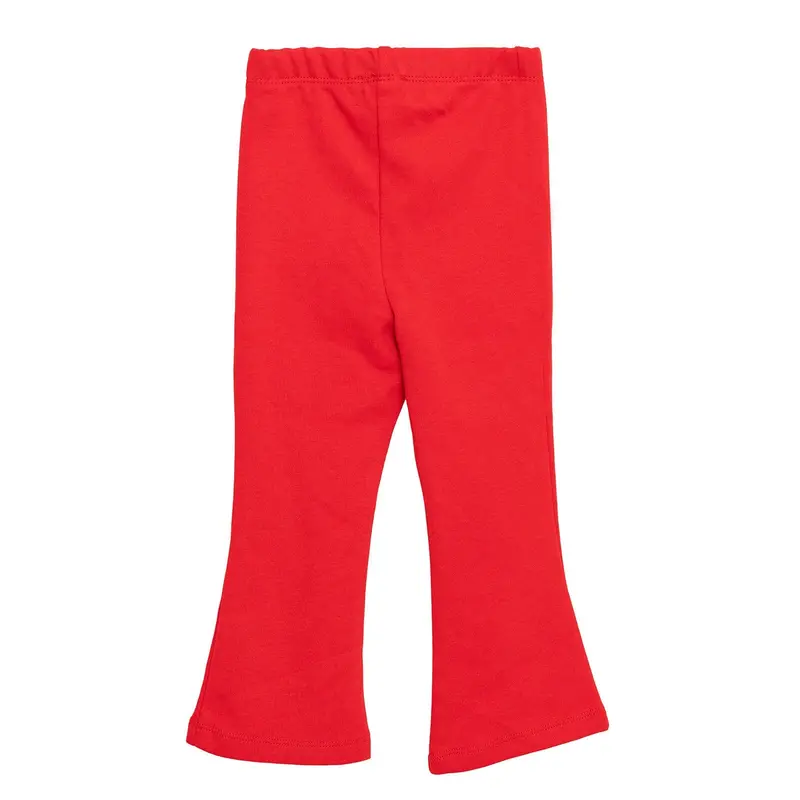 Hellobaby Basic Girl Flare Leggings - Red 2