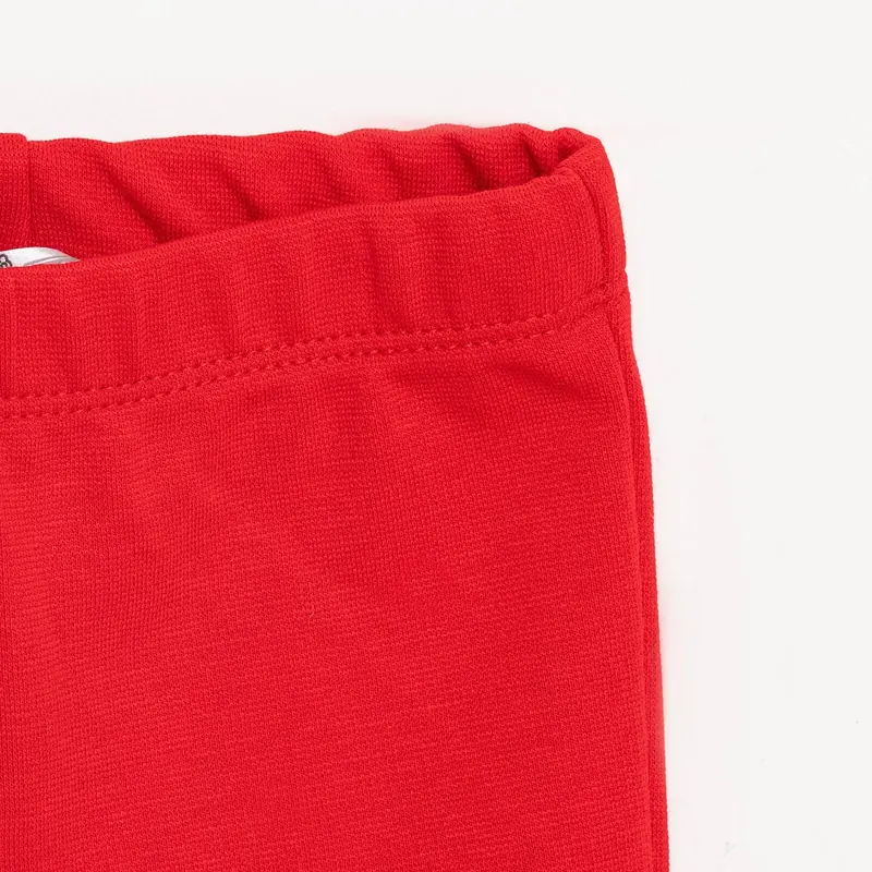 Hellobaby Basic Girl Flare Leggings - Red 4