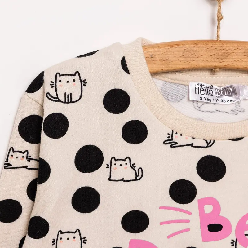 Hellobaby Basic Low Raised Sweatshirt - Printed 7