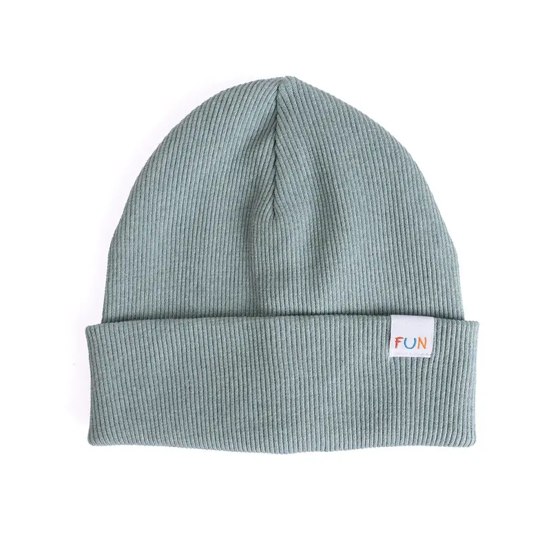 Hellobaby Beanie - Dark Mint 1