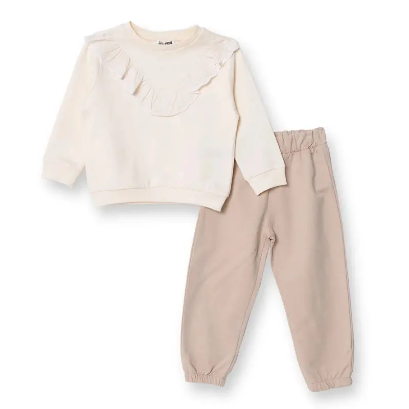 Hellobaby Blouse Trousers - Ecru 1