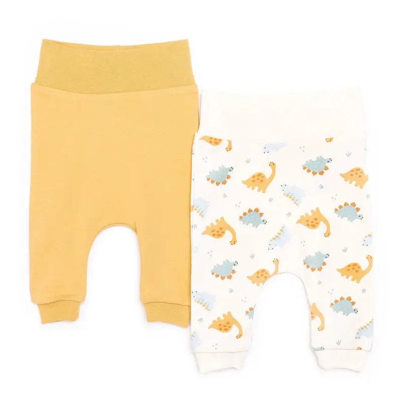 Hellobaby Boy 2 Piece Footles Bottom - Mustard 1