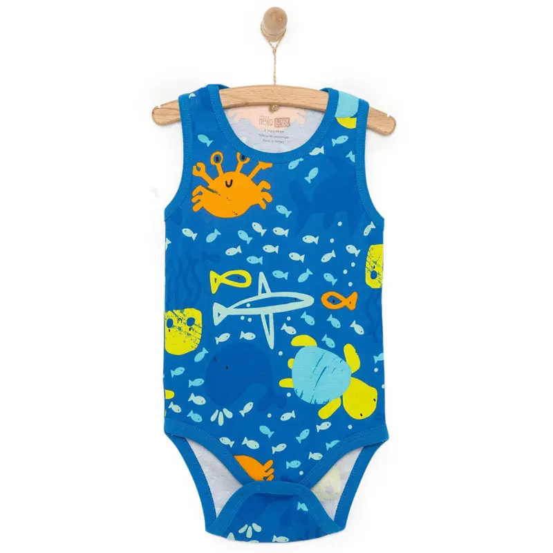 Hellobaby Boy Athlete Bodysuit - Navy Blue 1