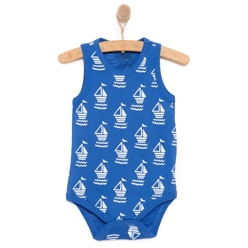 Hellobaby Boy Athlete Bodysuit - Navy Blue 1