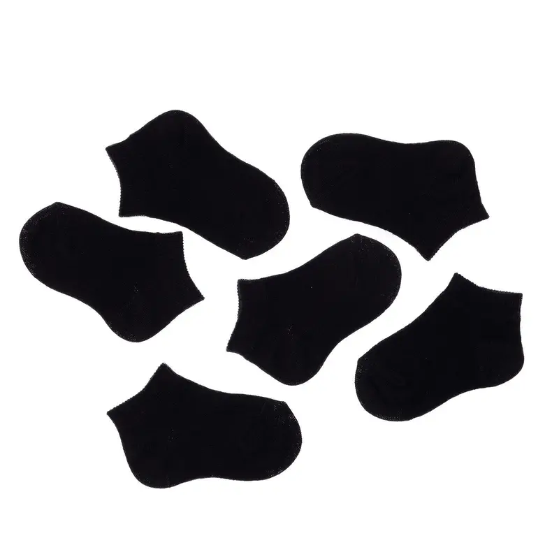 Hellobaby Boy Baby Socks 3 Pack - Black 4