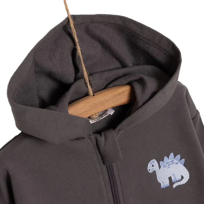 Hellobaby Boy Cardigan - Dark Grey 3
