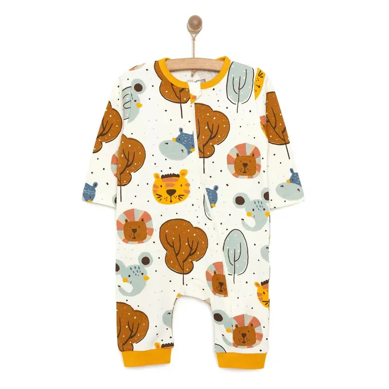 Hellobaby Boy Jumpsuit - Ecru 1