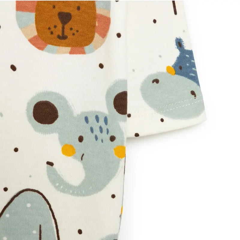 Hellobaby Boy Jumpsuit - Ecru 4