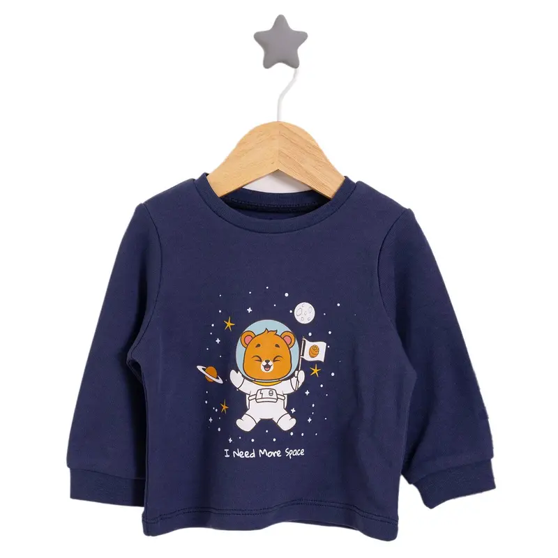 Hellobaby Boy Long Sleeve Pyjamas Set - Navy Blue 3