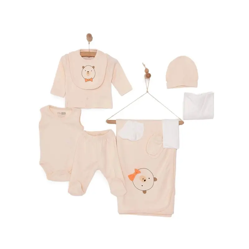 Hellobaby Boy Newborn Set 10 Pcs - Ecru 1