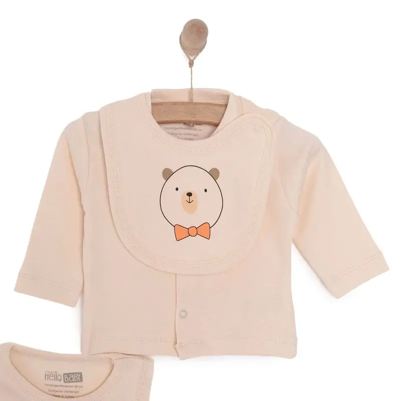 Hellobaby Boy Newborn Set 10 Pcs - Ecru 2