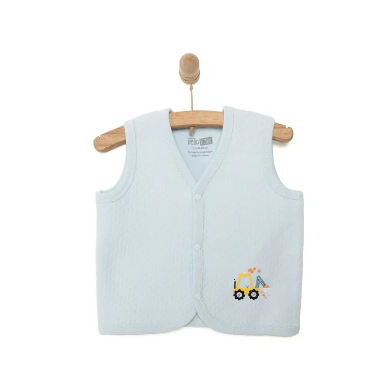 Hellobaby Boy Quilted Vest - Light Blue 1