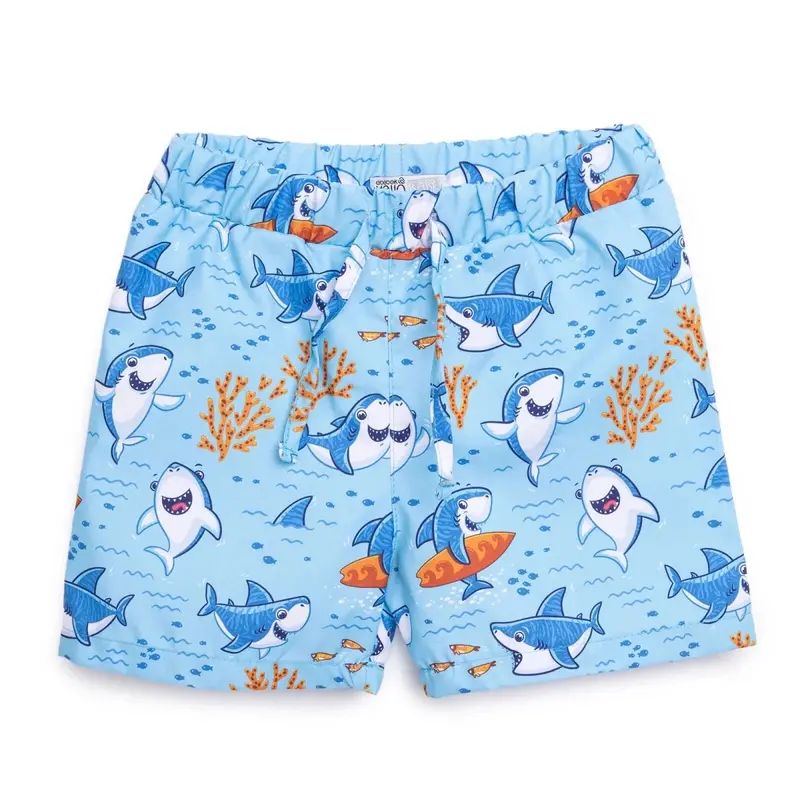 Hellobaby Boy Shorts Swimsuit - Blue 1