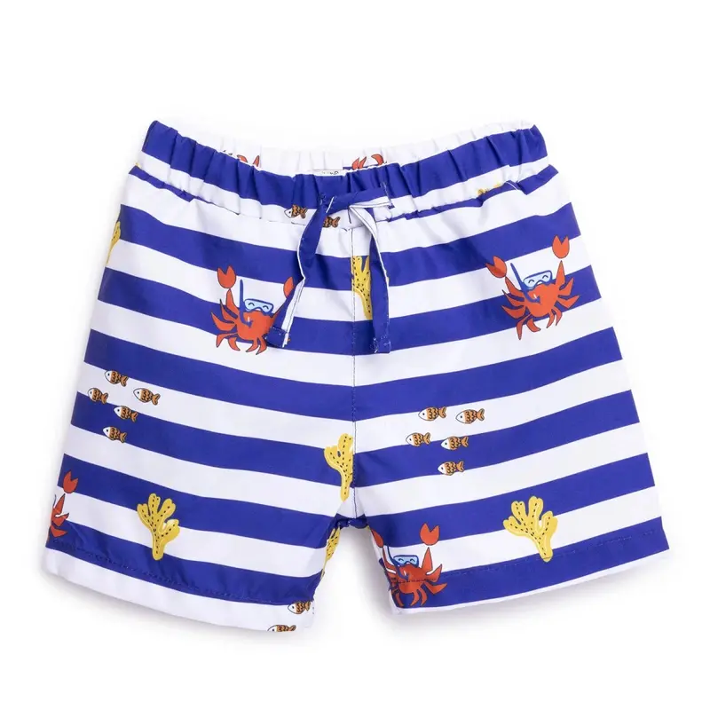 Hellobaby Boy Shorts Swimsuit - Blue 1
