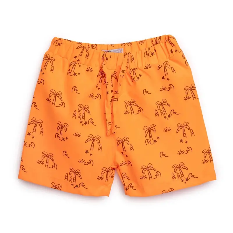 Hellobaby Boy Shorts Swimsuit - Orange 1