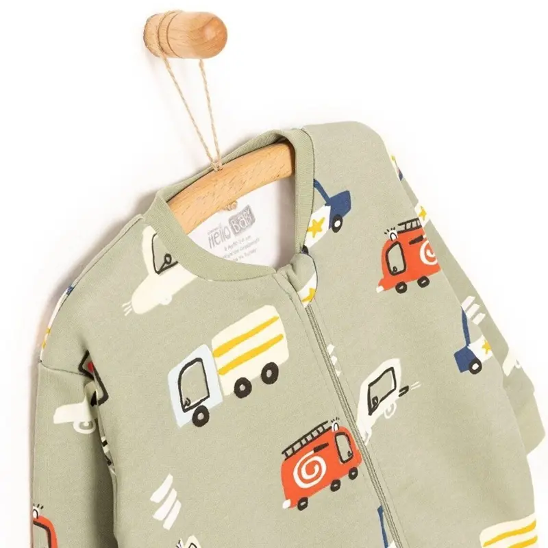 Hellobaby Boy Sleepsuit - Khaki 3