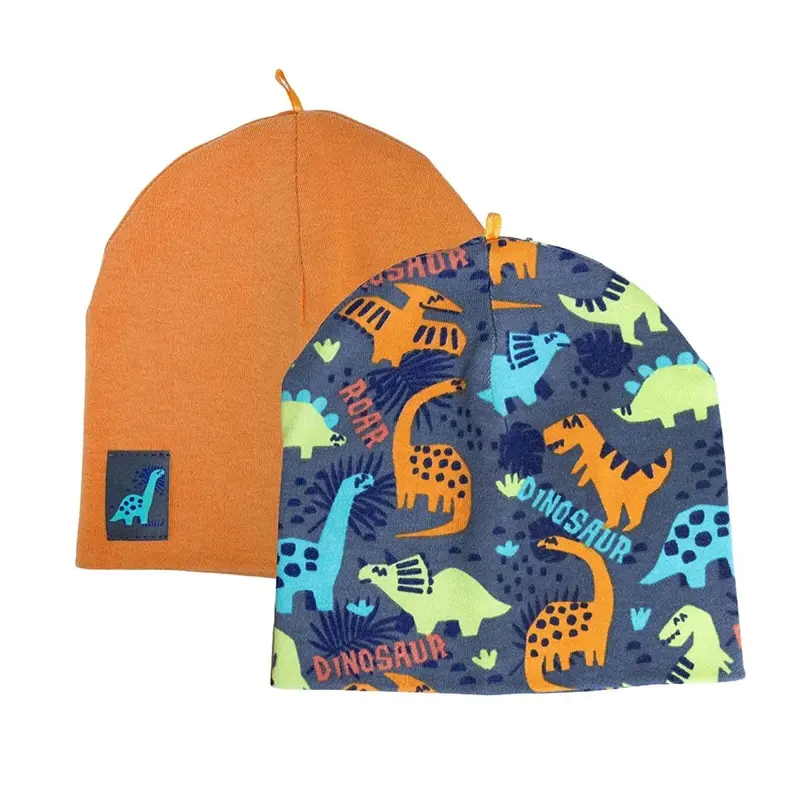 Hellobaby Boys 2-Pack Hat Monster - Printed 1